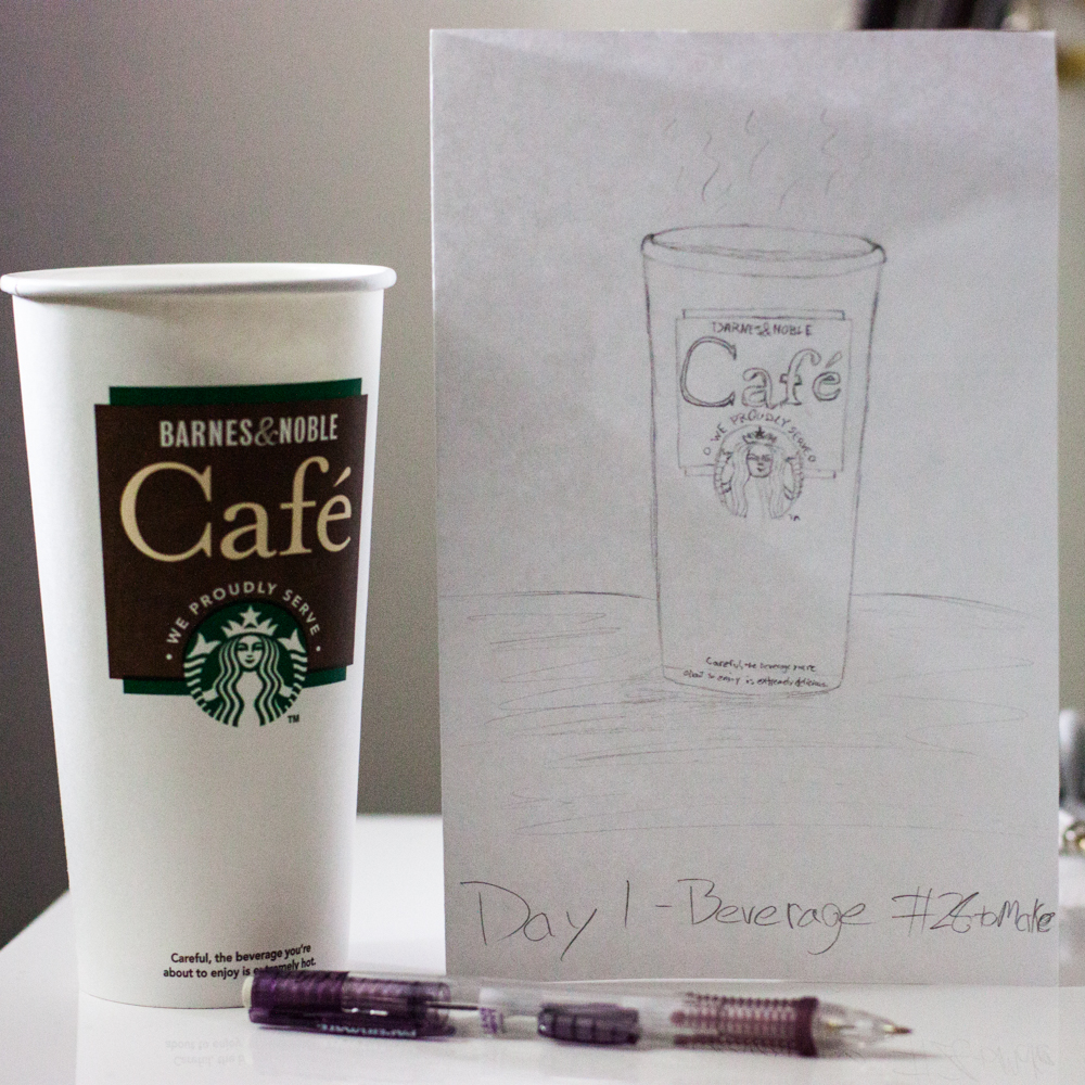 Day 1 - Draw Your Beverage