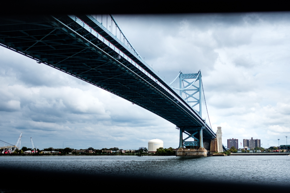 Write Lighting Ben Franklin Bridge Philly PA Urban Landscape Photography.jpg