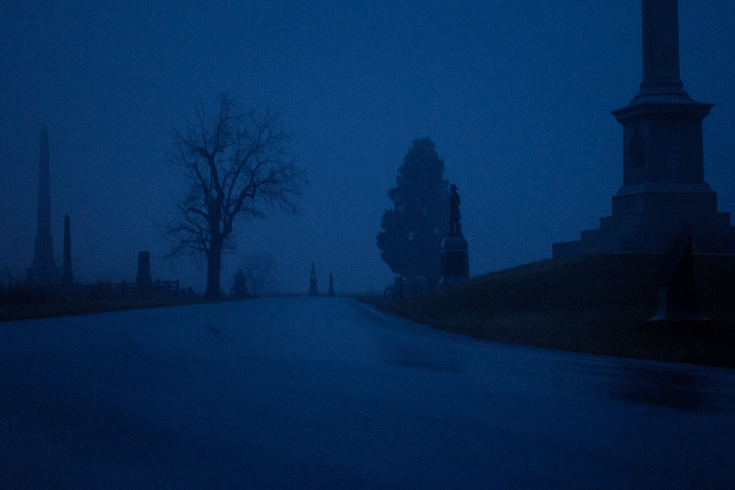 Foggy Gettysburg Night Photography Write Lighting.jpg