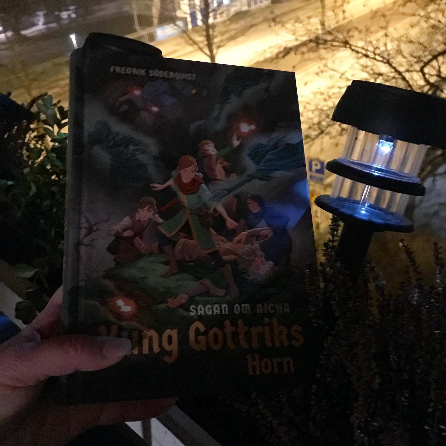 Höll på att missa @fantastikathon bildutmaning idag och vill ju så gärna vara med så här kommer den i sista minuten! Bok utomhus.
.
#fantastikathonutomhus #fantastikathonutmaning