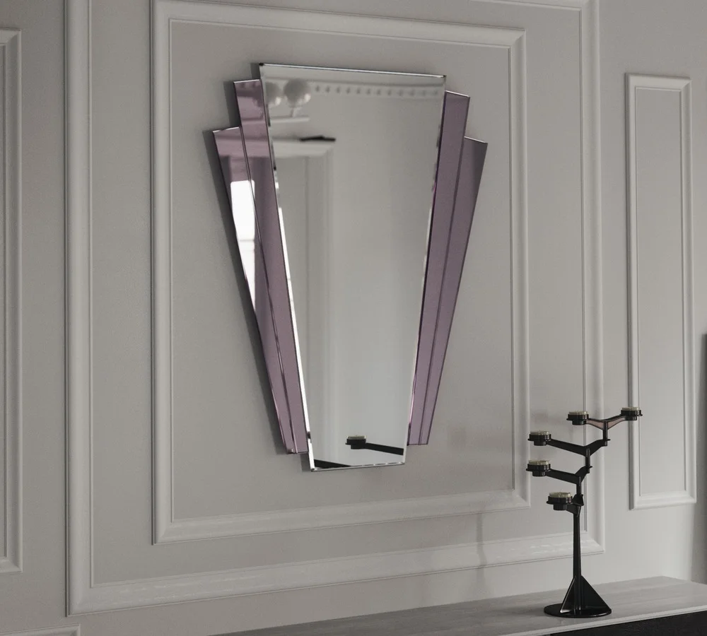 Fantail Pink Mirror