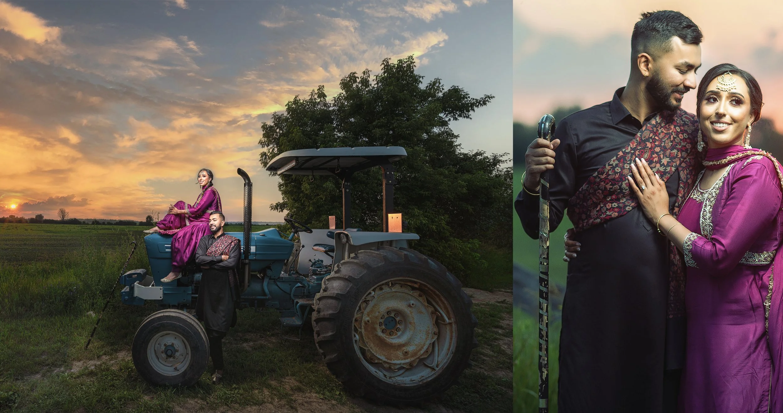 Punjabi Farm Engagement Session in Toronto