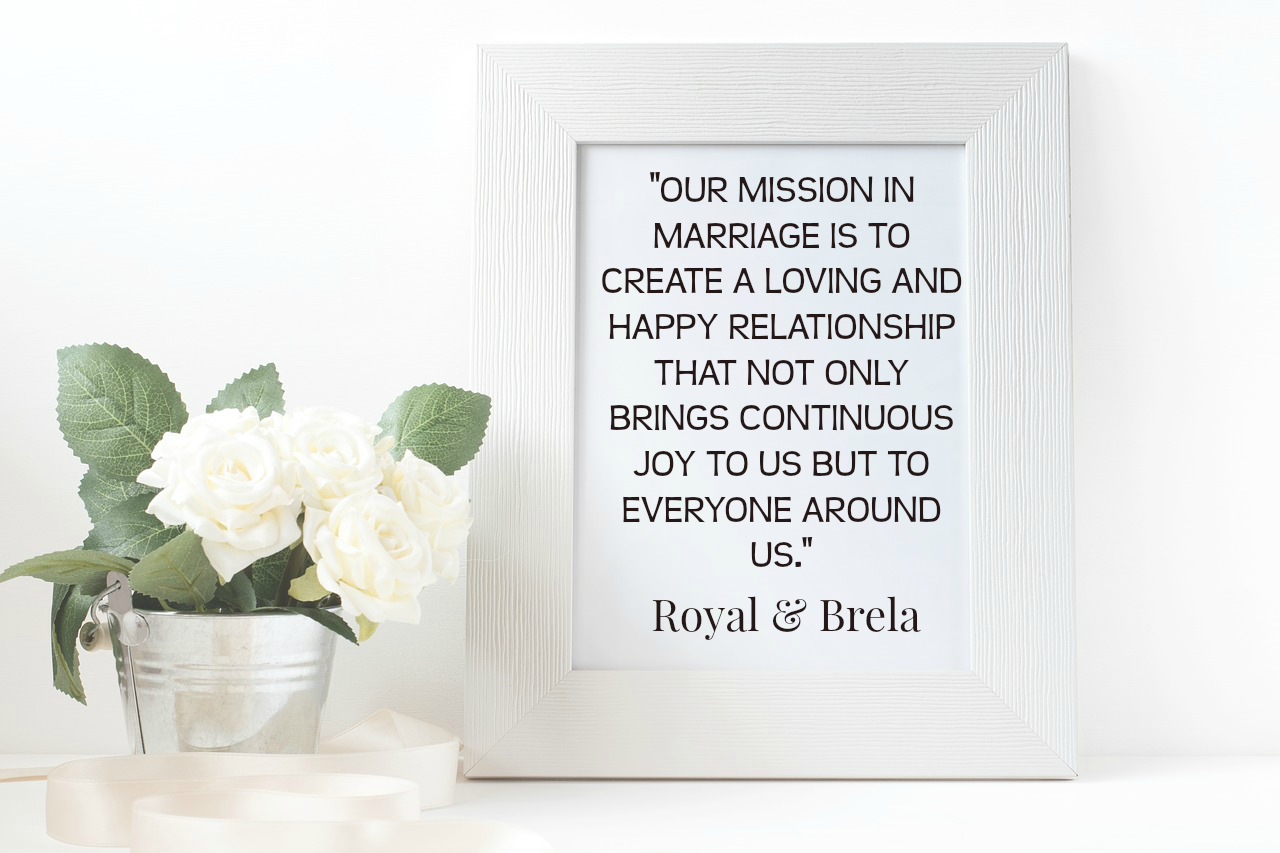 The Delahoussaye Marriage Mission Statement