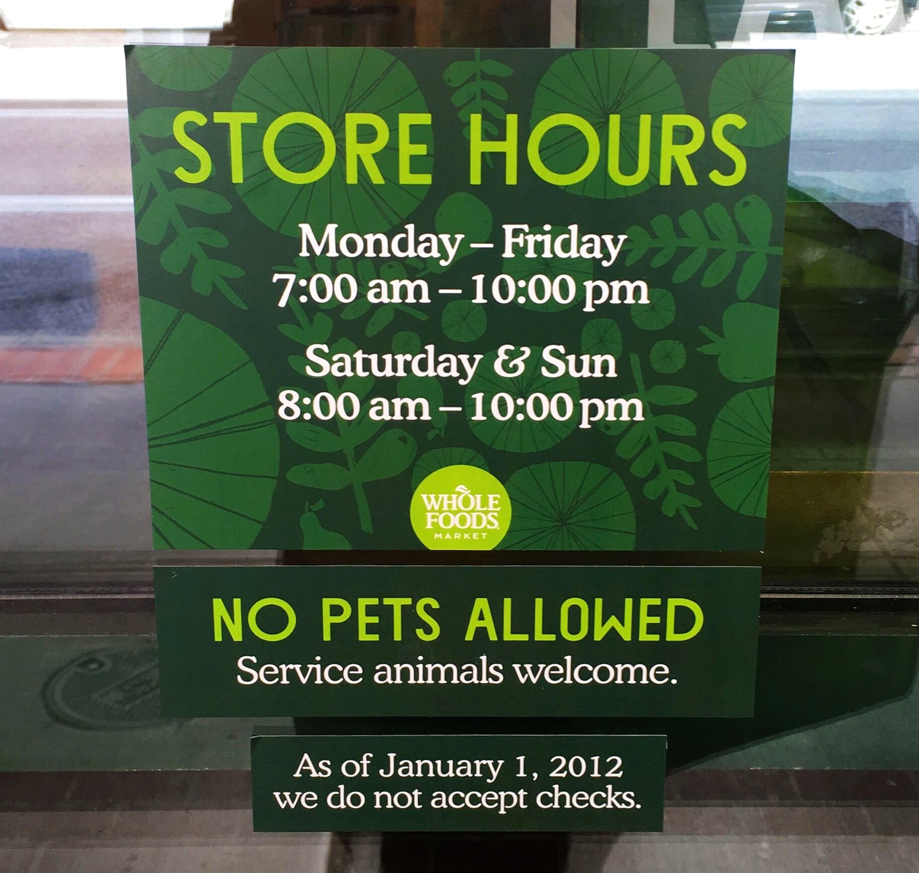 Store-level branding for Harbor East, Baltimore