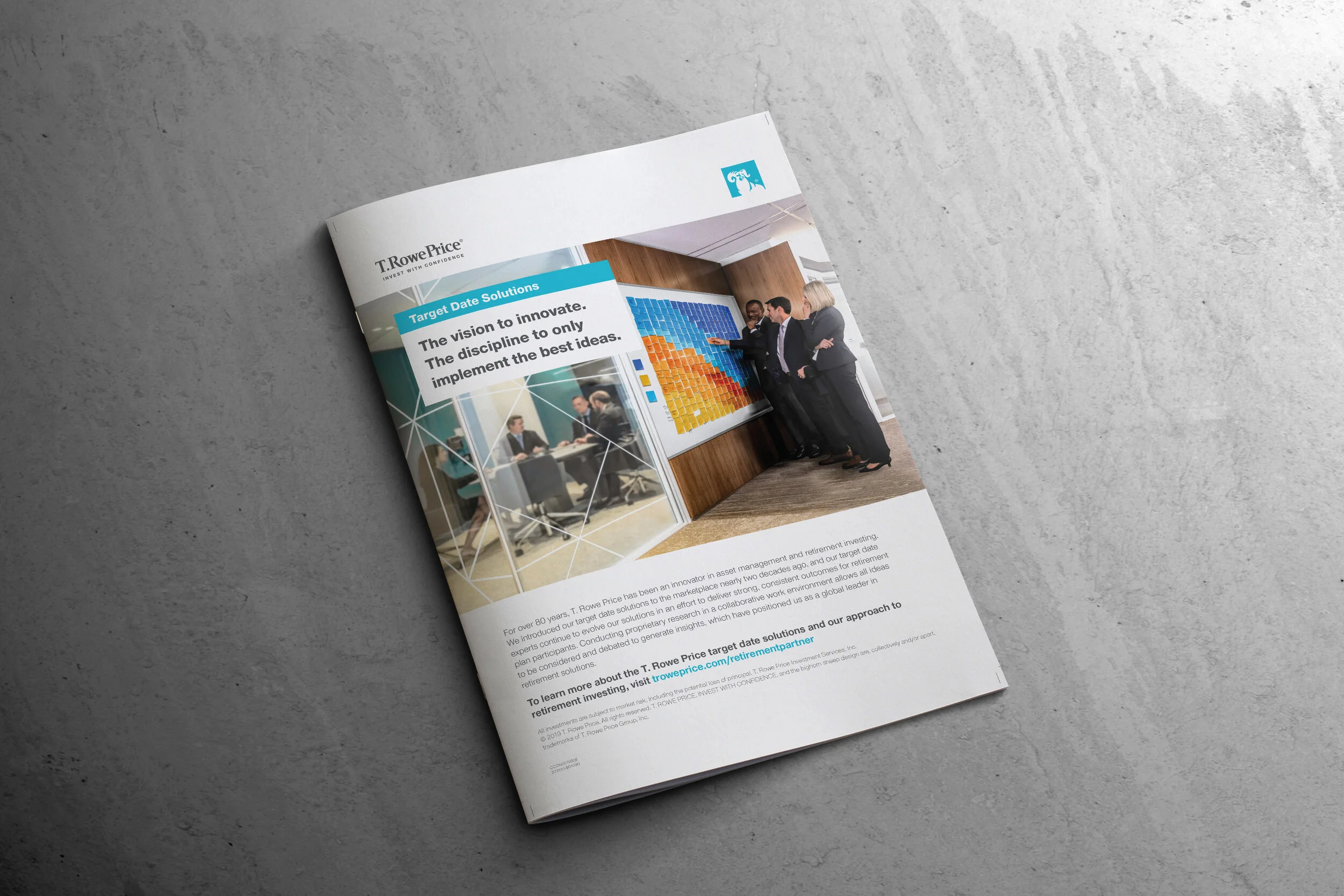 T. Rowe Price Print ad for Pensions & Investments 