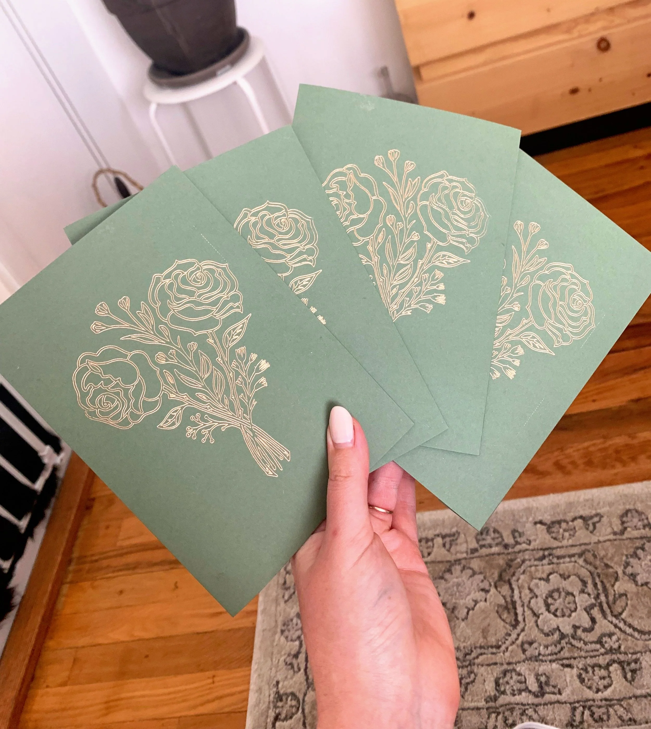  Illustration for the Nearys wedding invite 