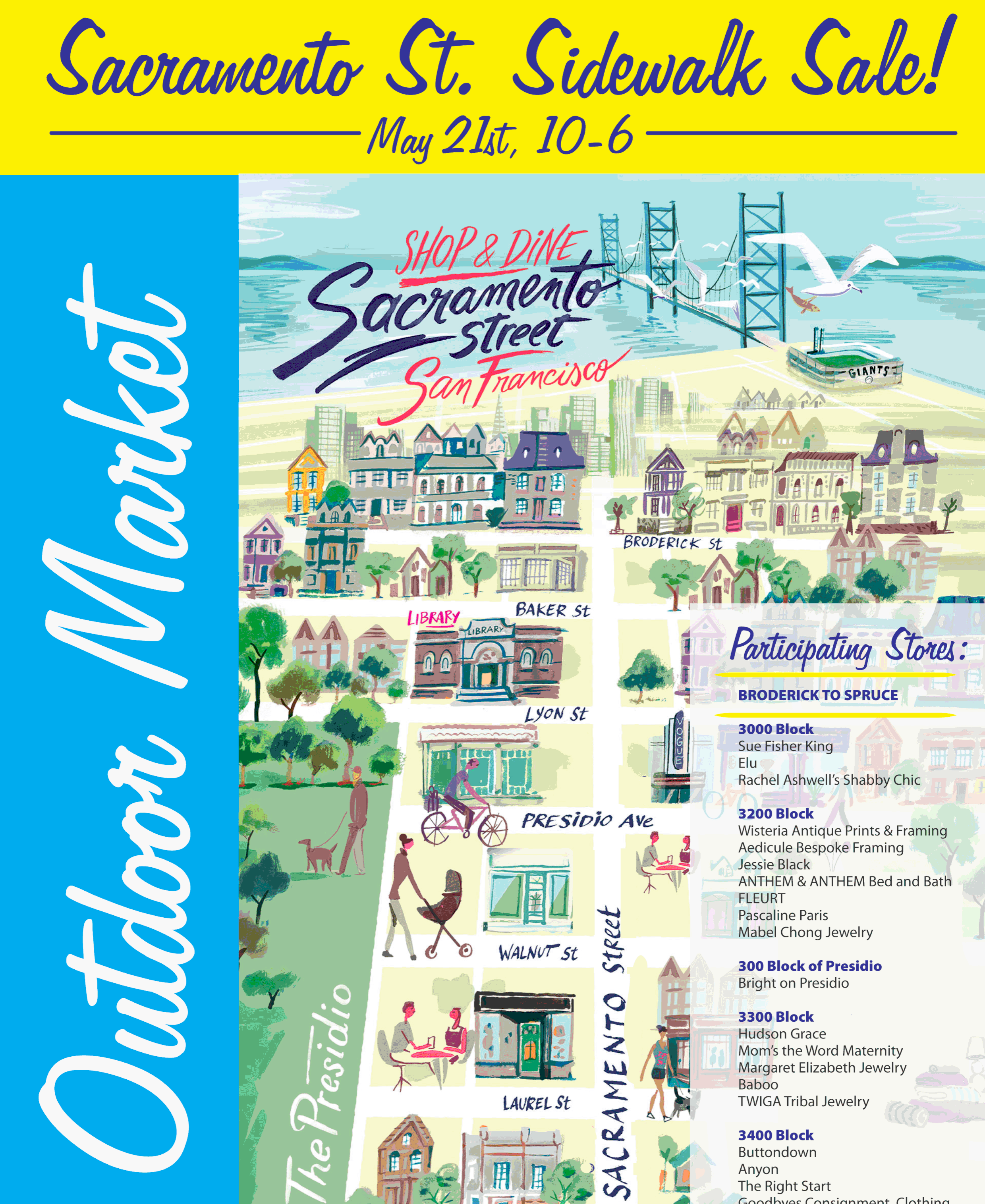 May 21st Sac. St. Sidewalk Sales
