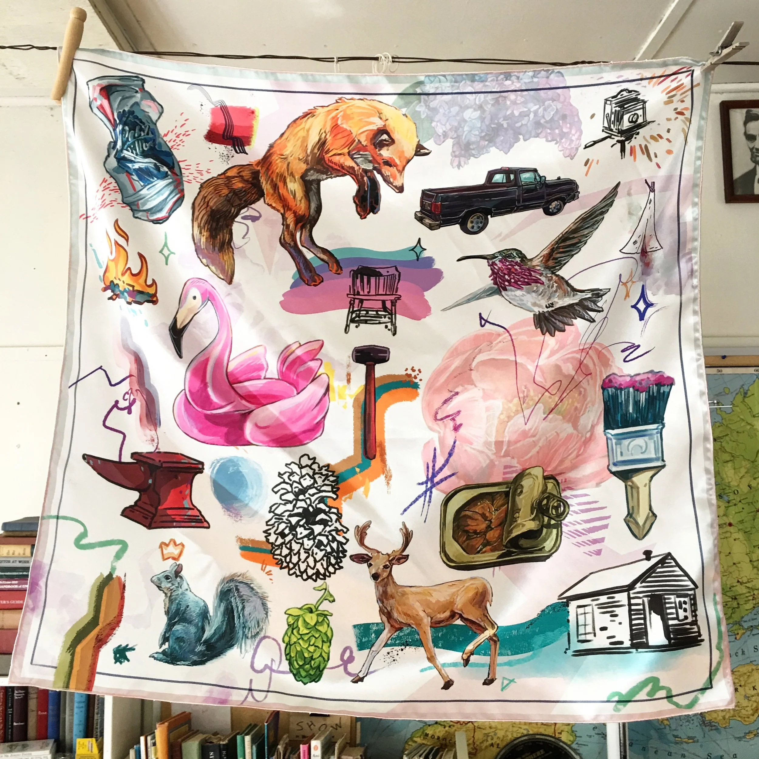 The Atlanta School Icon Scarf