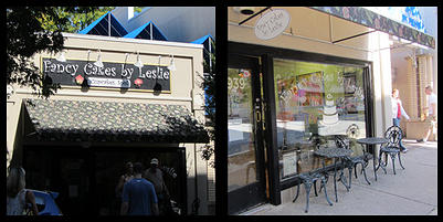 Fancy Cakes by Leslie is located on Bethesda Row at 4939 Elm Street.