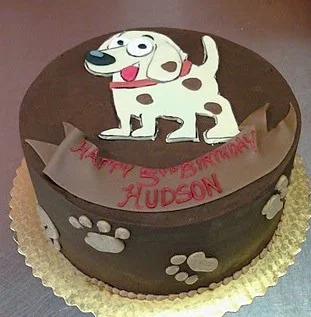 cute dog cakes