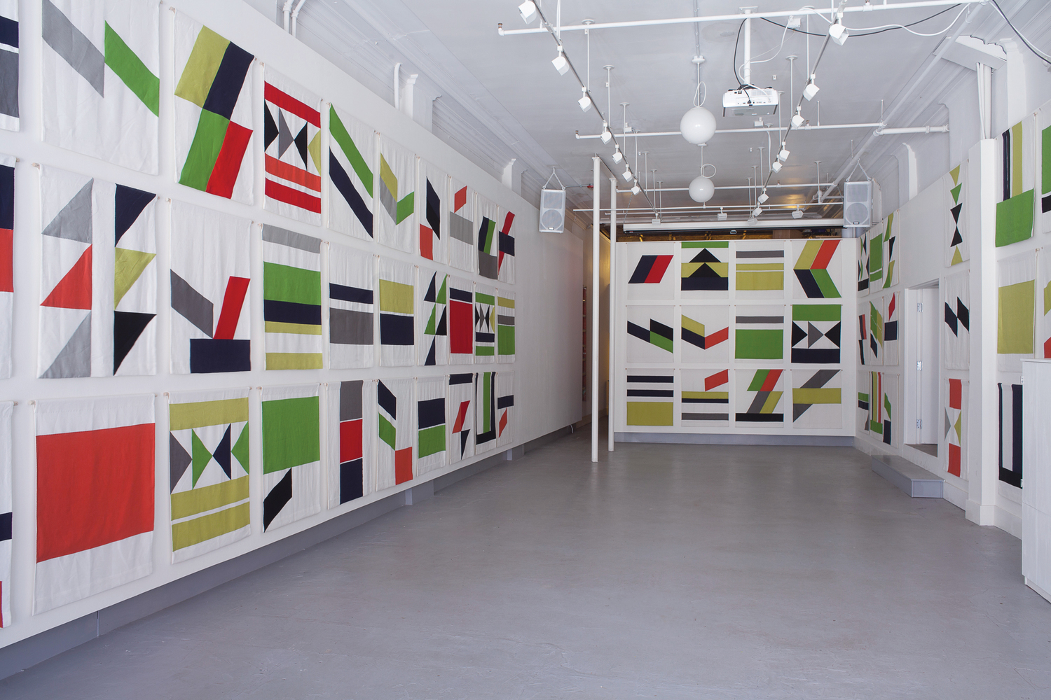 Completed installation at the SPACE Gallery Annex