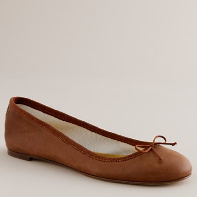 Leather Ballet Flats