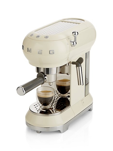Cream Espresso Maker