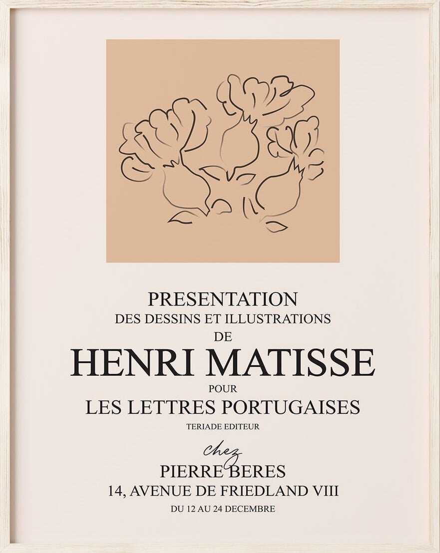 Matisse Exhibition Poster