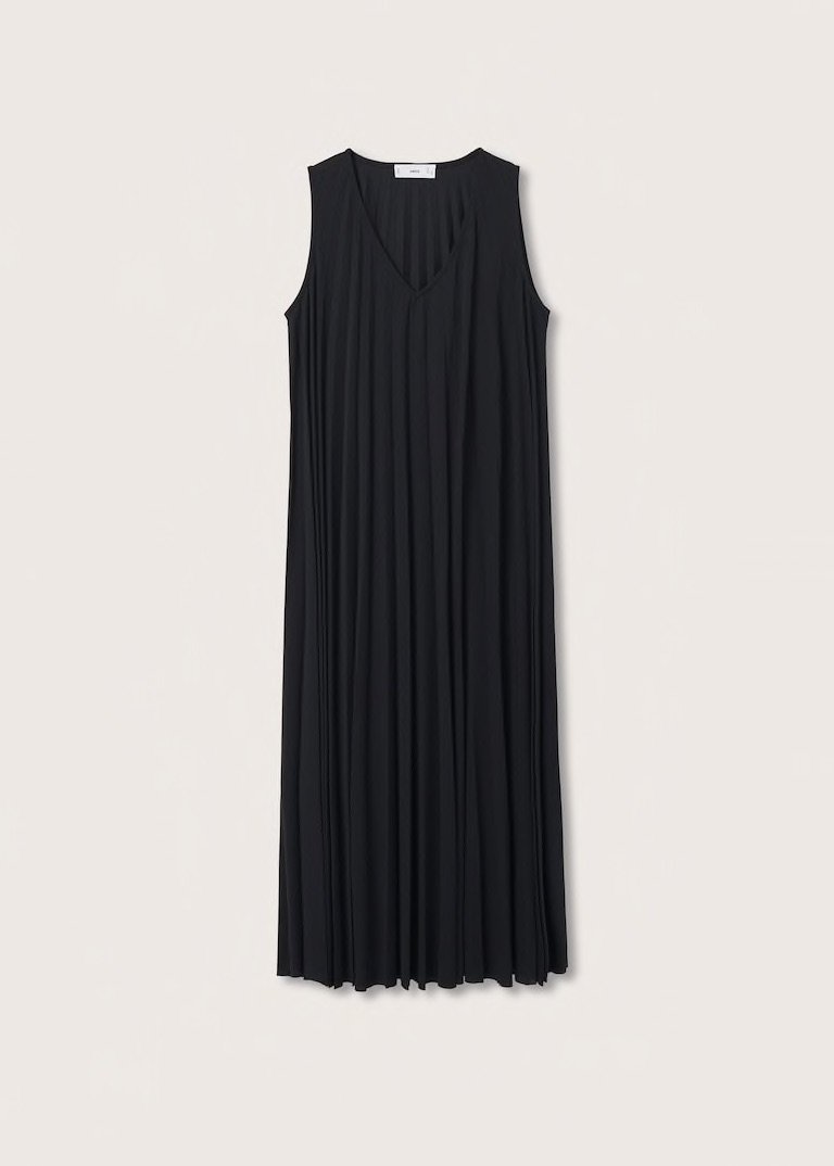 Flowy Pleated Dress