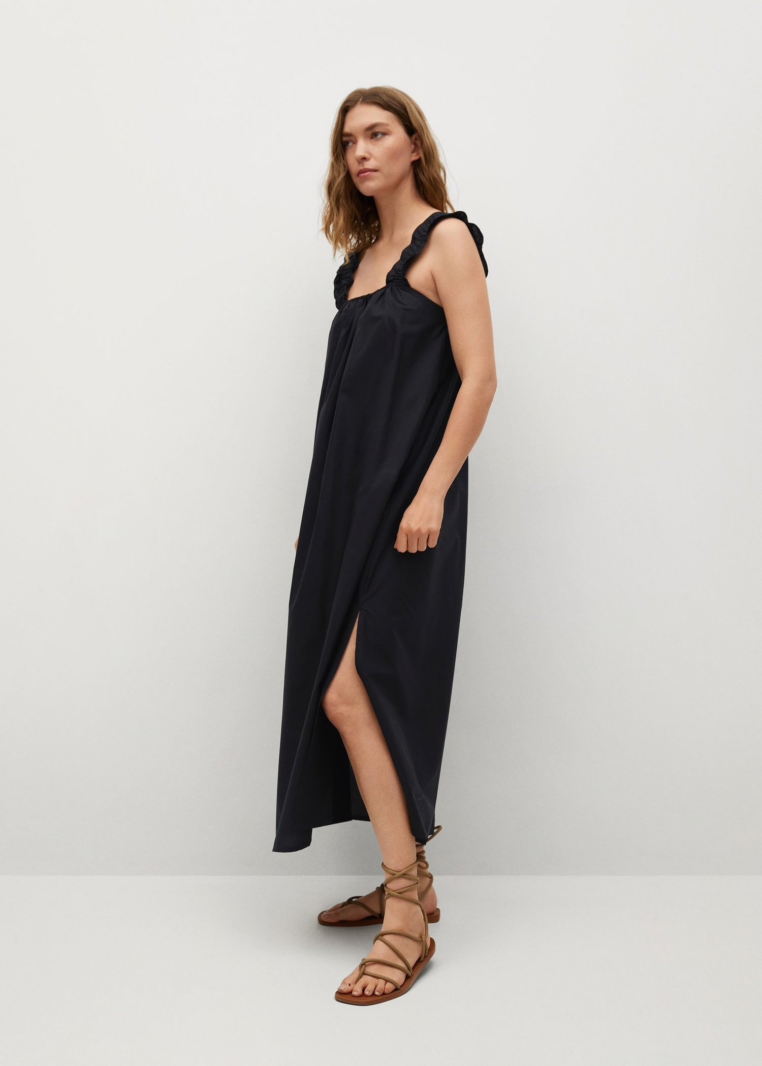 Cotton Midi Dress