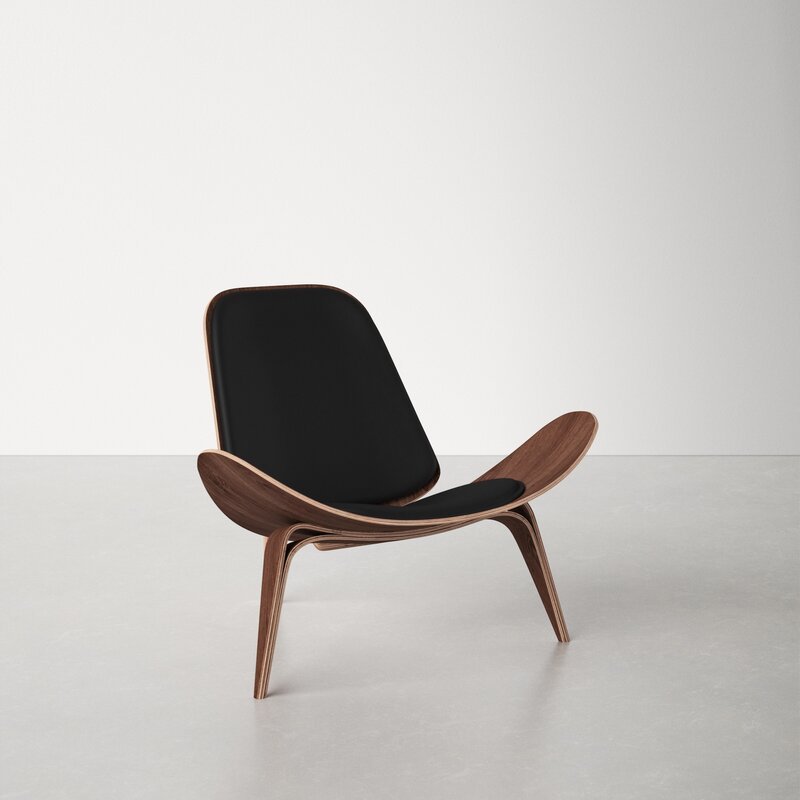 Amirah Genuine Leather Lounge Chair