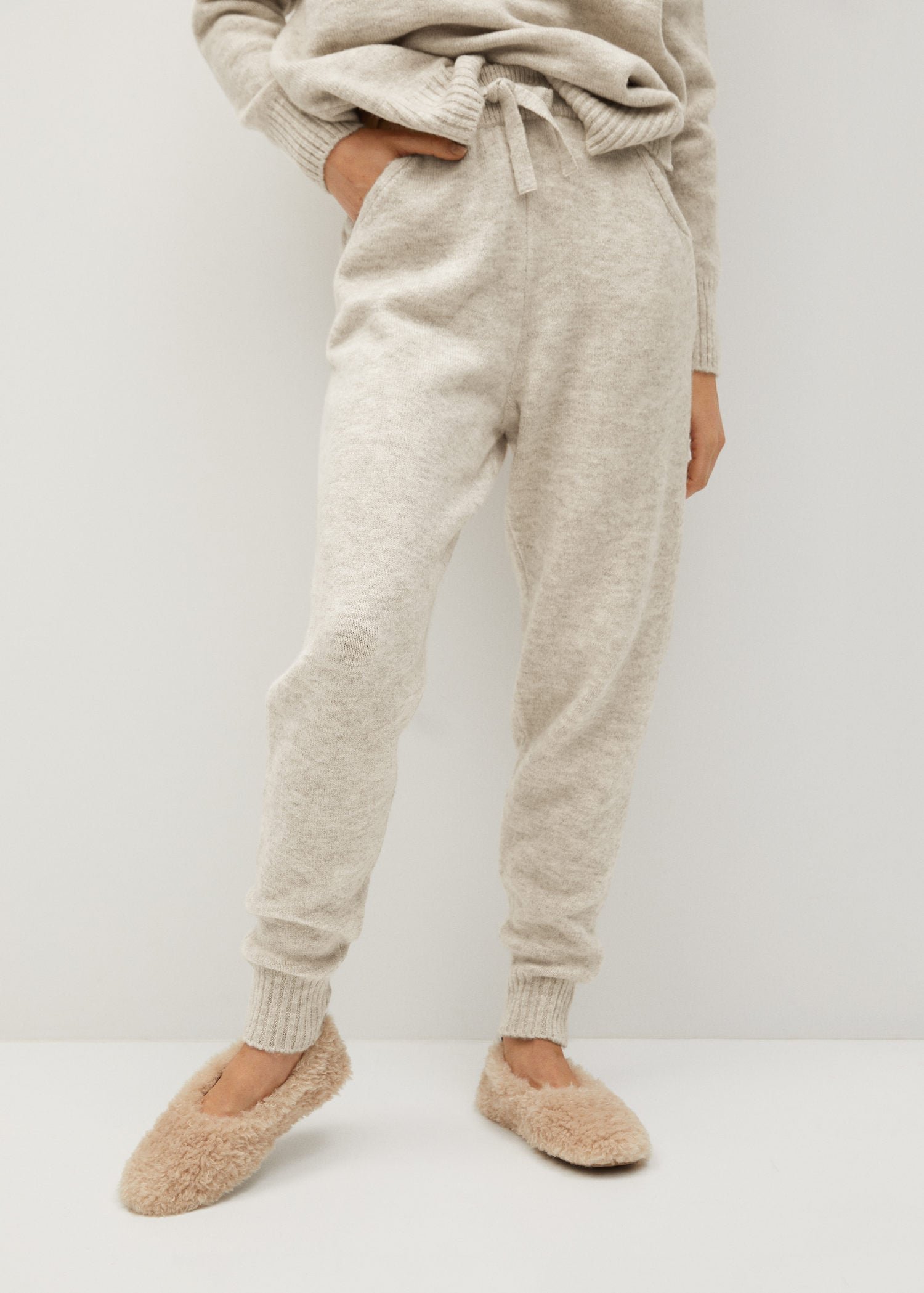 Knit Jogger Style Trousers