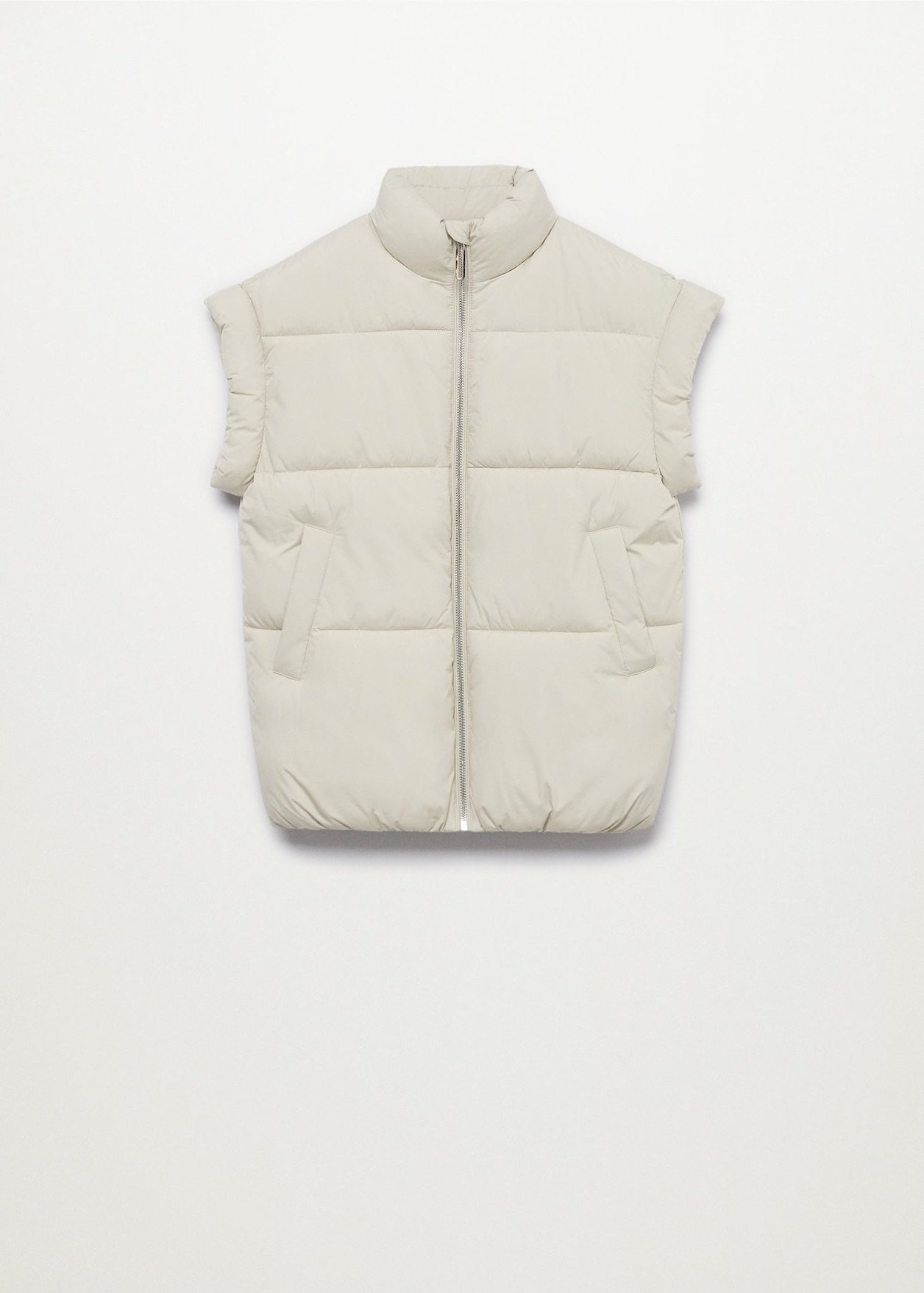 Quilted Zipper Gilet