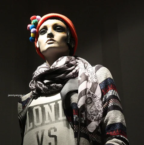 Zara windows at Bond street 2013, London