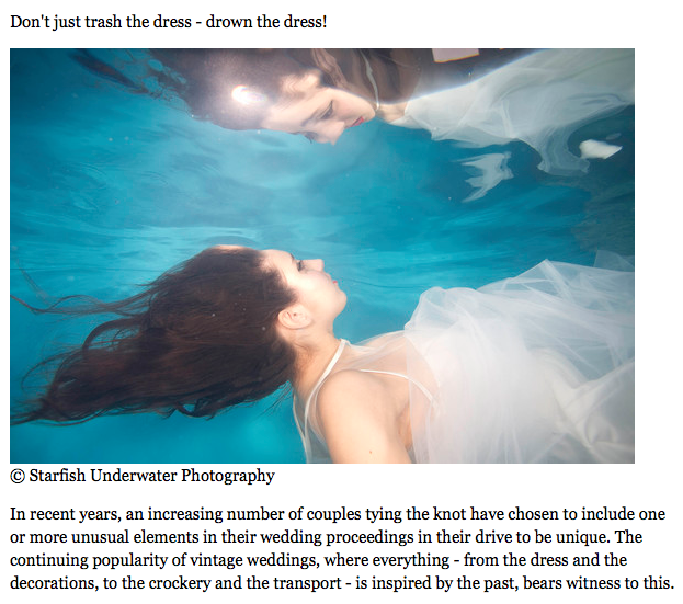 Underwater Brides