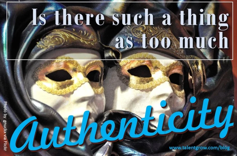 Is there such a thing as too much authenticity?