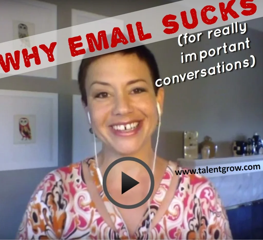 Why email sucks (for really important conversations) [vlog]