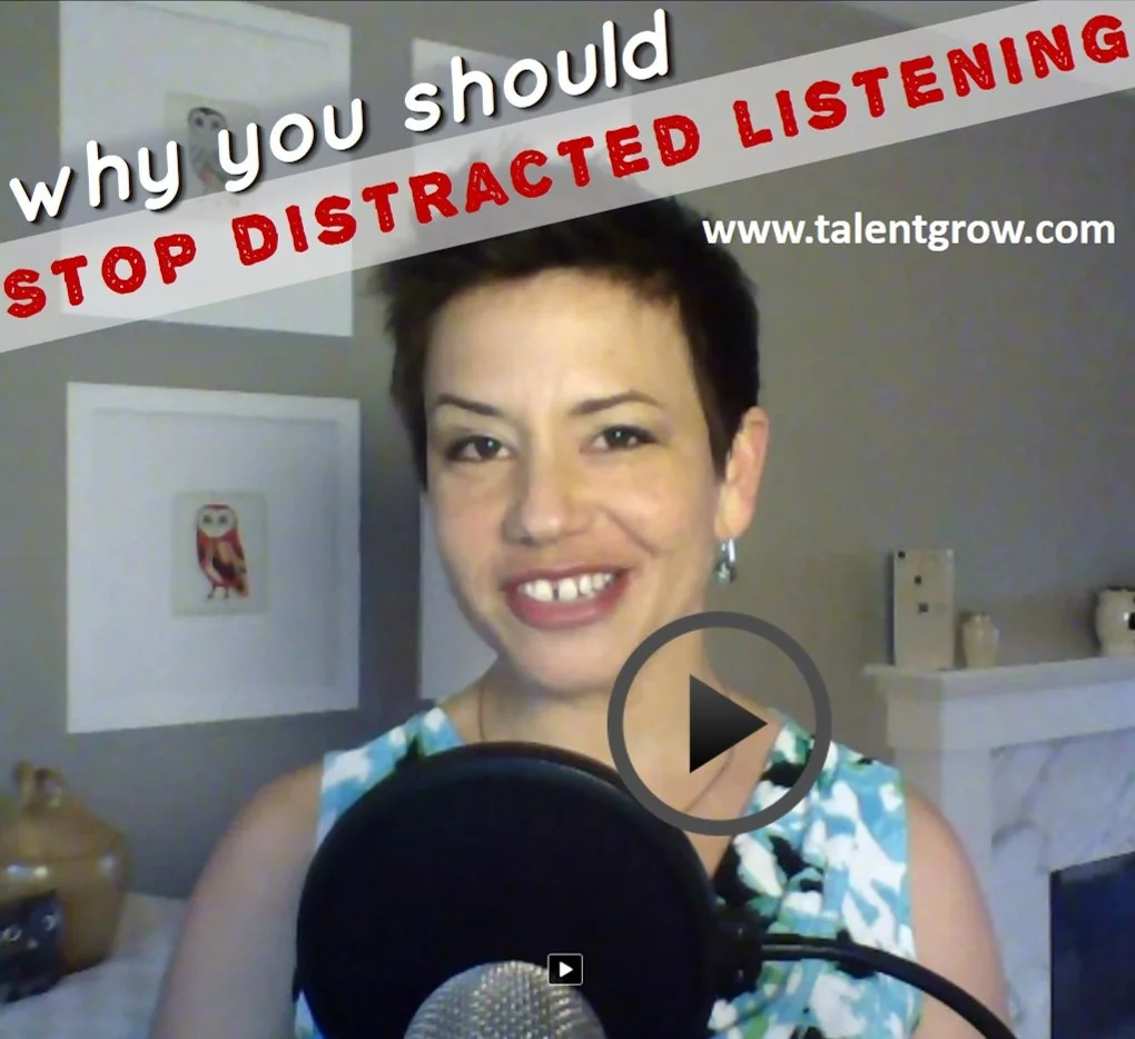 Why you should stop distracted listening