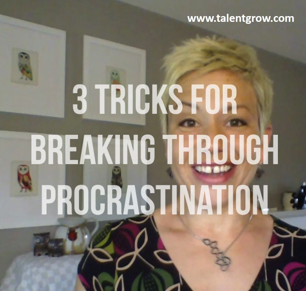 3 tricks for breaking through procrastination