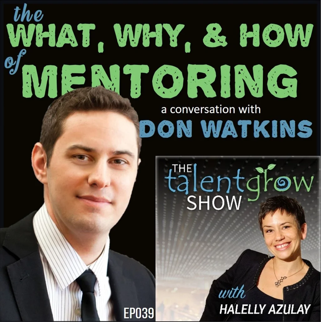 Ep039: the what, why, & how of mentoring – a conversation with Don Watkins