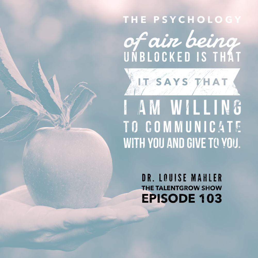 103: Resonate -- How to Use Vocal Intelligence and Body Language as a Leader with Dr. Louise Mahler