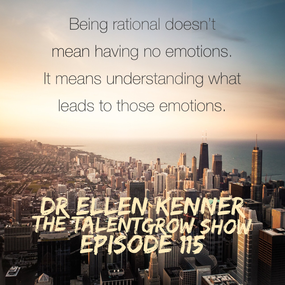 115: Seeking a Rational Path to Happiness with Clinical Psychologist Dr. Ellen Kenner