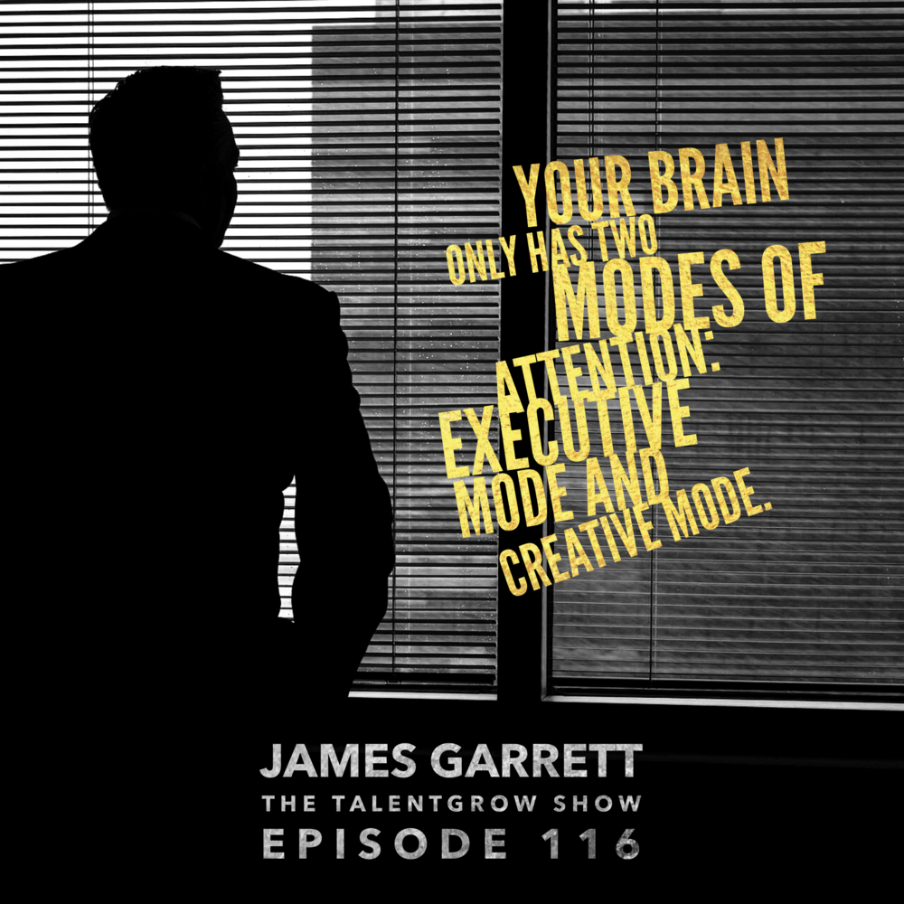 116: practical neuroscience hacks for increasing creativity, motivation, and productivity with James Garrett