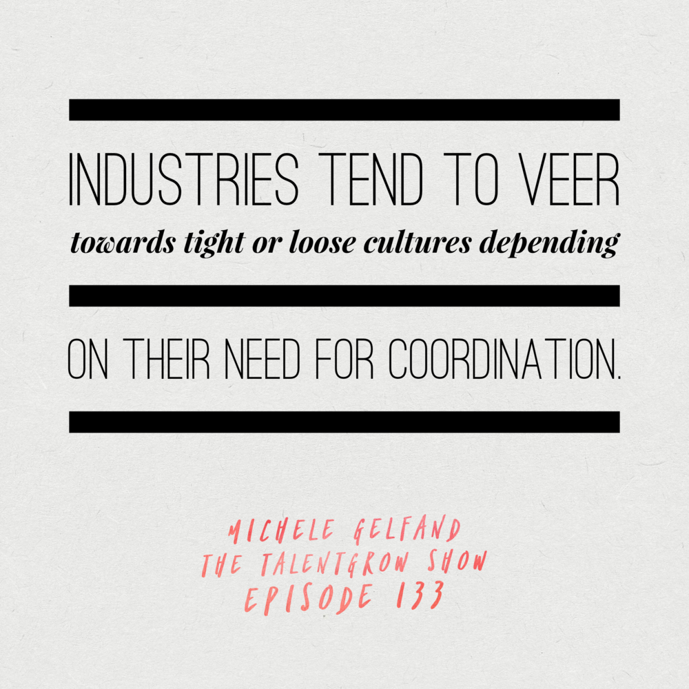 133: Rule Makers, Rule Breakers – Balancing Tight and Loose Cultural Norms in Your Workplace with Michele Gelfand