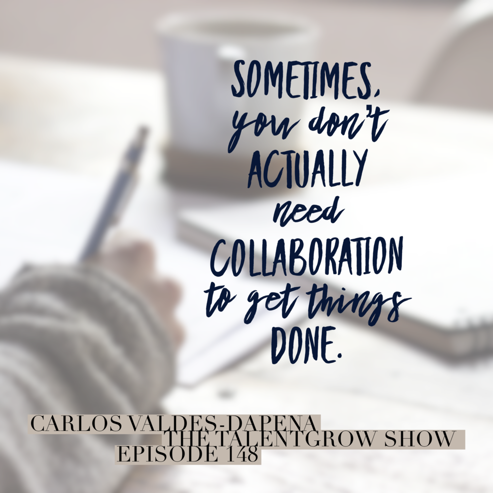 148: Leadership Lessons from Mars – a New Approach to Teamwork and Collaboration with Carlos Valdes-Dapena on the TalentGrow Show with Halelly Azulay