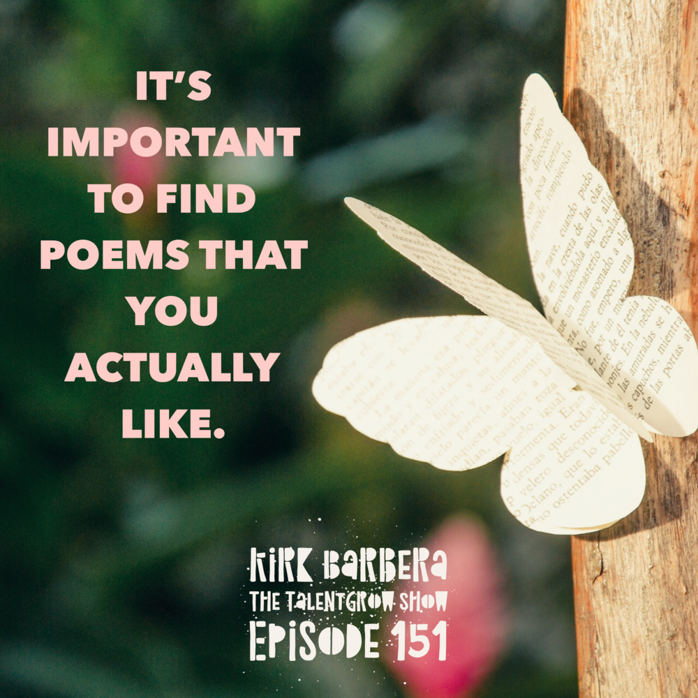 151: Leadership Lessons from Poetry with Kirk Barbera