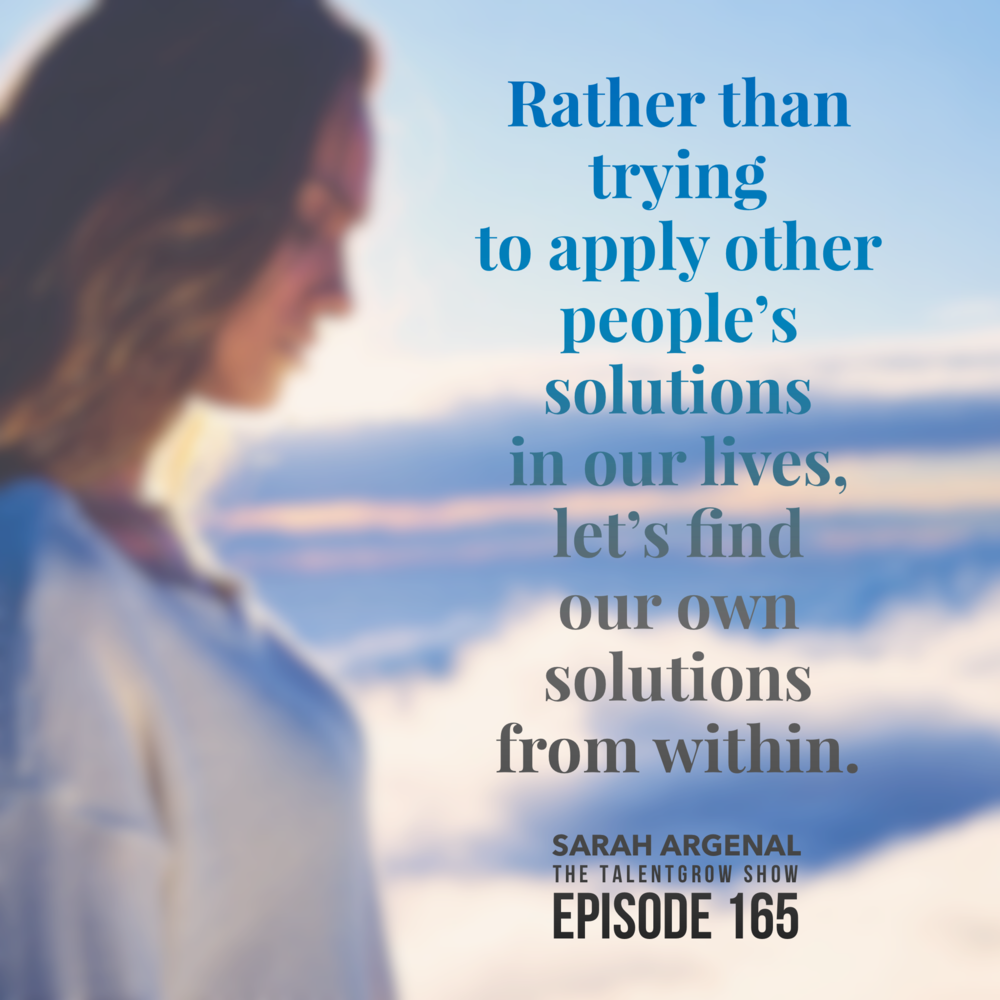 165: How Leaders can Beat Burnout by Leveraging the Whole SELF Lifestyle™ with Sarah Argenal