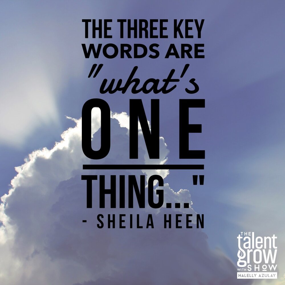 197: How to Be Better at Receiving Feedback with Sheila Heen on The TalentGrow Show with Halelly Azulay [Ep57 Rebroadcast]