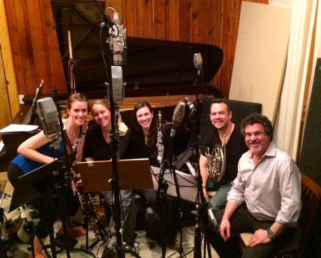 Reeds Amis with Matthew Aubin and the greatest producer and engineer out there, Adam Abeshouse