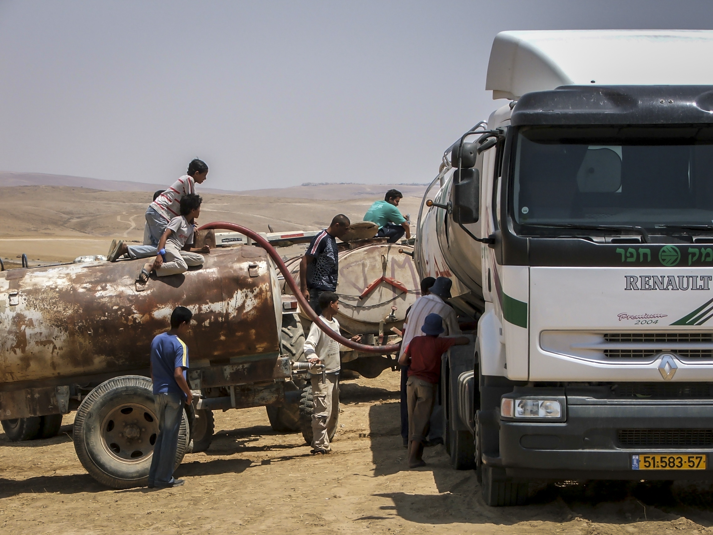 Bedouin Water Convoy