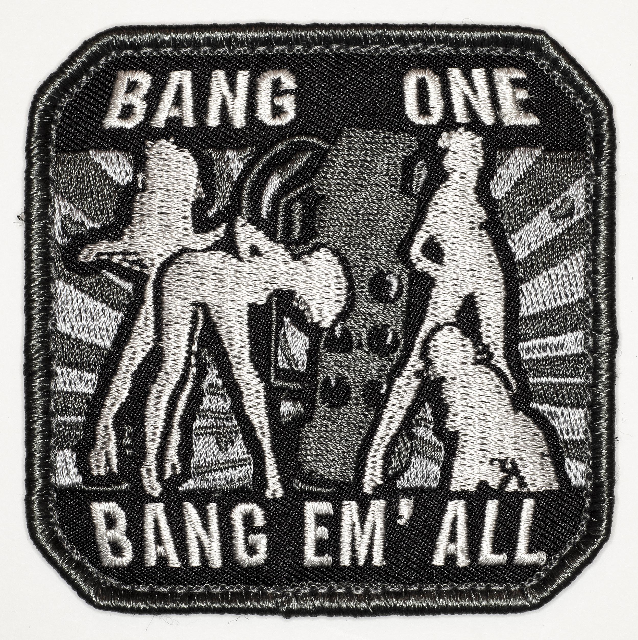 Bang One, Bang Em' All, 2016, Archival Pigment Print, 24"x24"