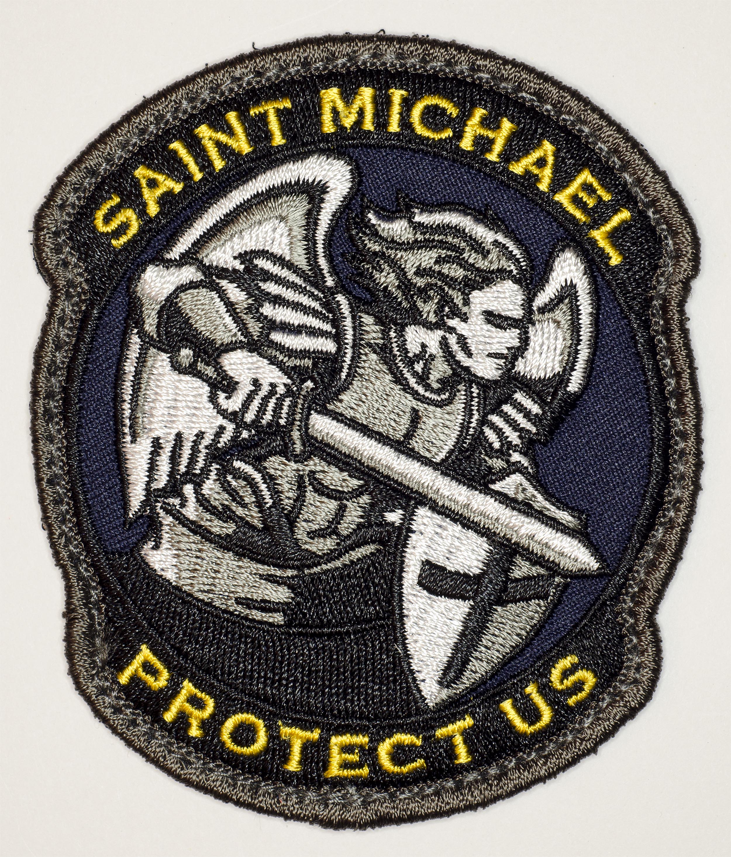 Saint Michael Protect Us, 2016, Archival Pigment Print, 24"x28"