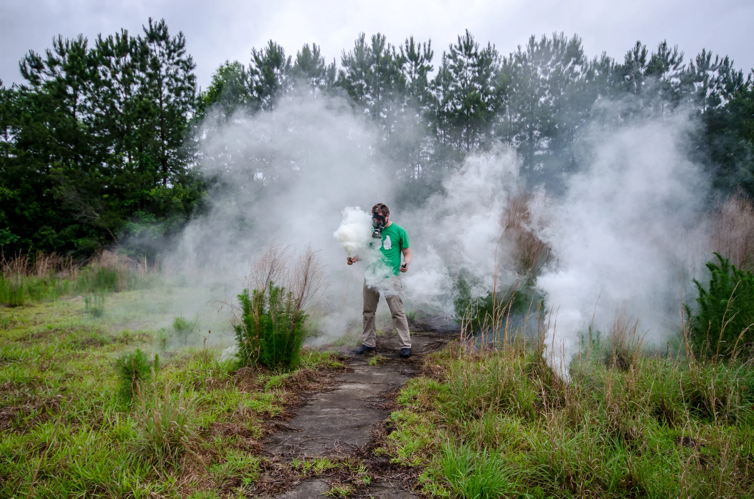 Smoke Portrait #1 , 2014, Archival Pigment Print, 24"x36"