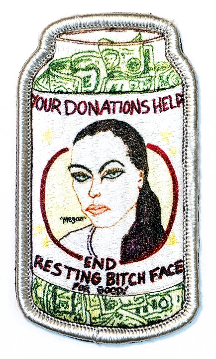 Resting Bitch Face, 2019, Archival Pigment Print, 22" x 36"