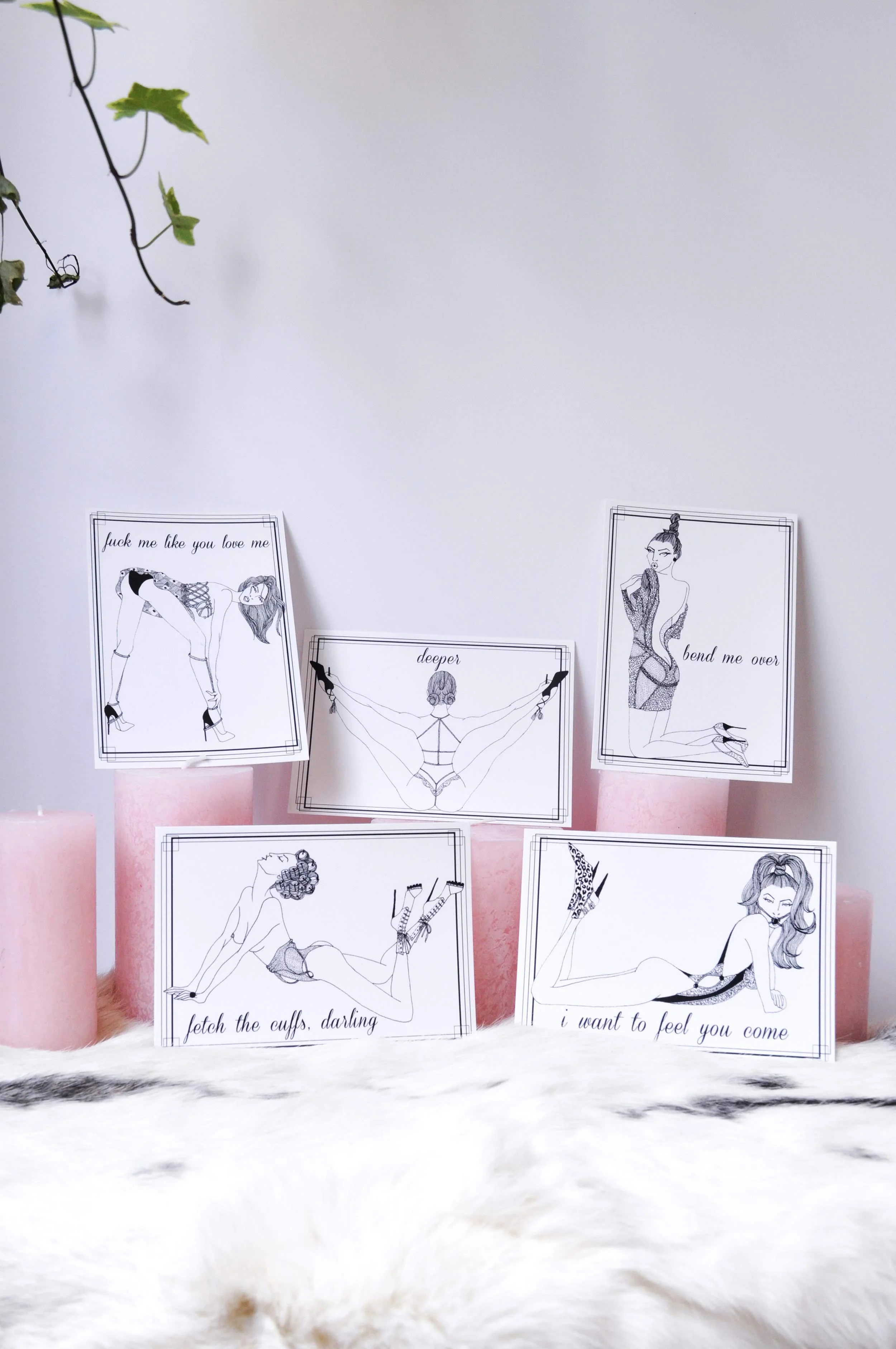 Claim Your Pleasure Postcards Collection IV