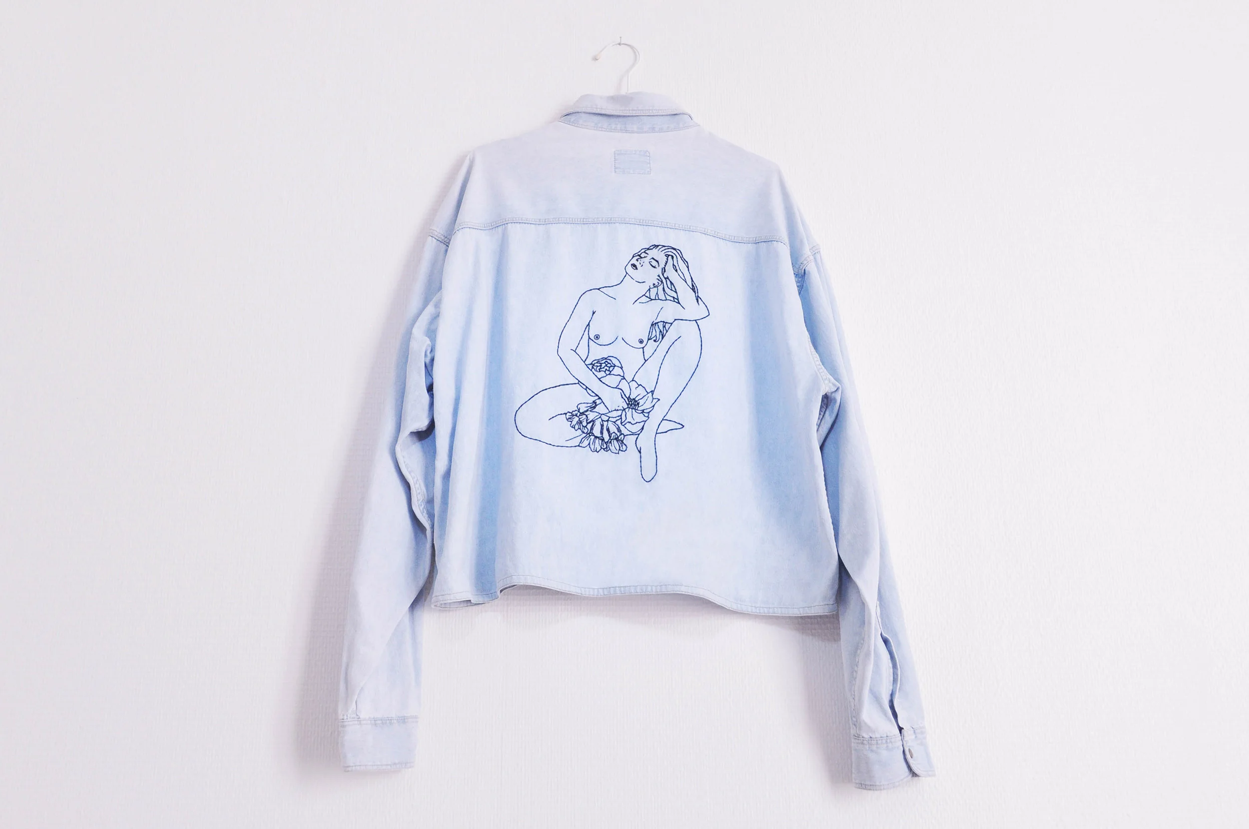 Flower Yourself Embroidered Shirt II