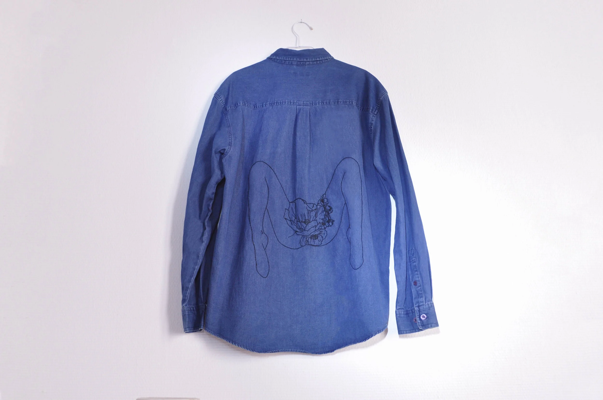 Flower Yourself Embroidered Shirt III