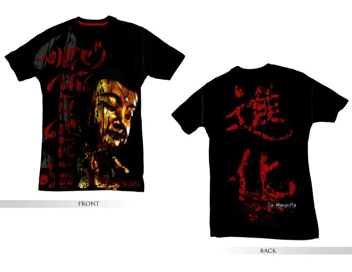 Gold Buddha T-shirt