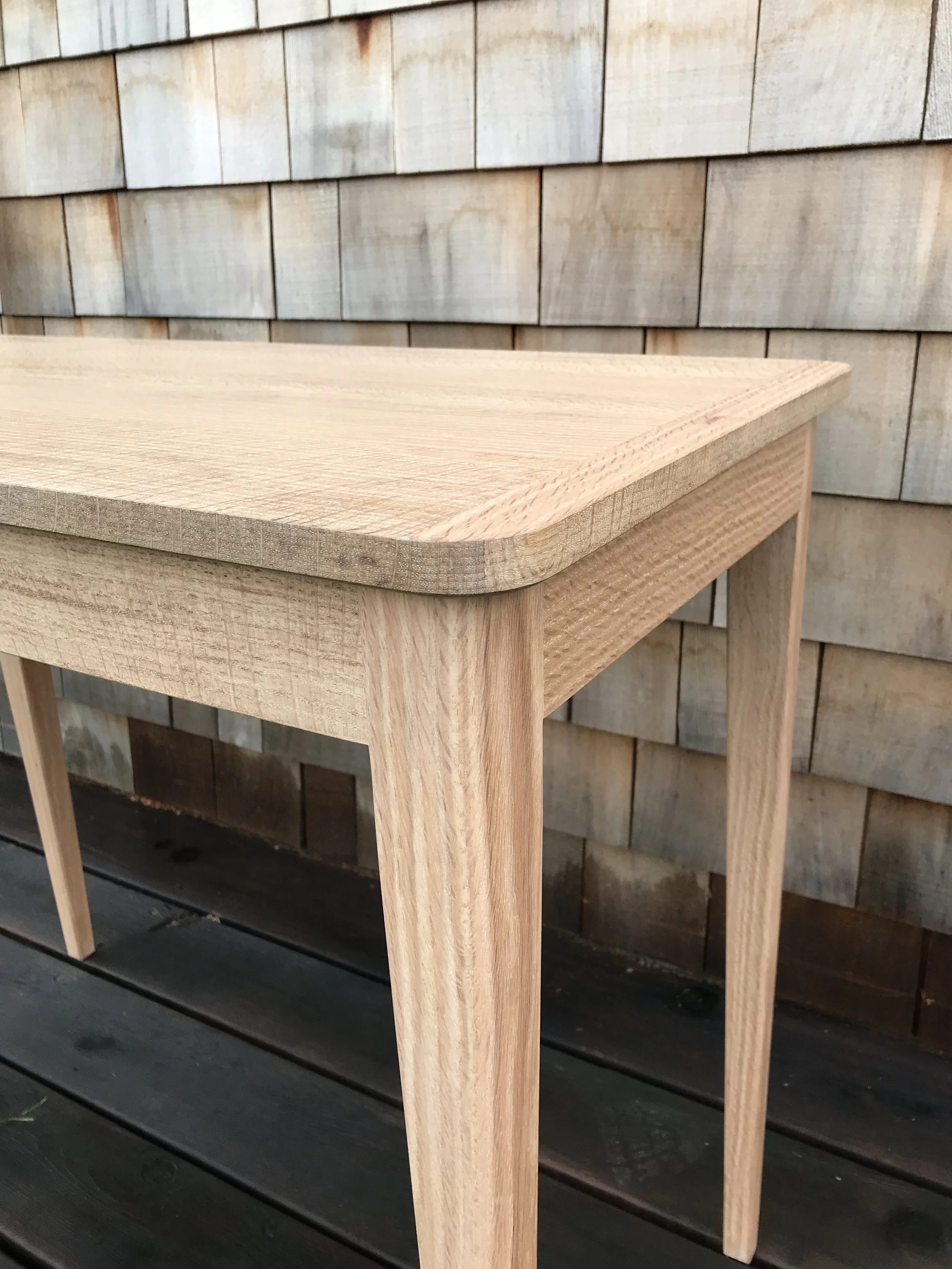 Desk in Black Oak with Matching Chair