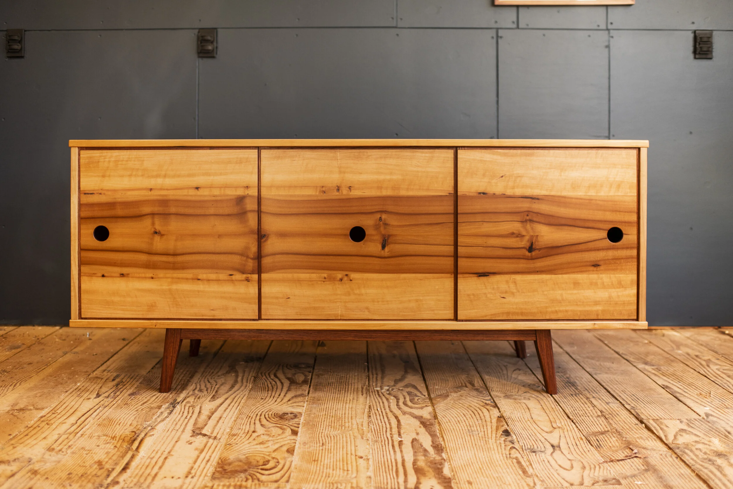 Credenza in Madrone and Bubinga